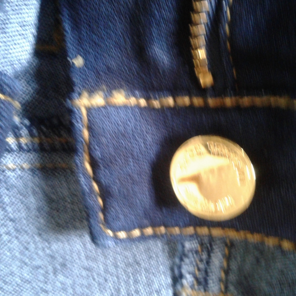 Michael Kors wide leg blue jeans - Picture 7 of 10